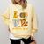 LOVE Pre-K Pumpkin Teacher Student Halloween Costume Comfort Colors Sweatshirt Butter LOVE Pre-K Pumpkin Teacher Student Halloween Costume Comfort Colors Sweatshirt Butter
