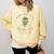 Mary Shelley's Monster Fan Club Gothic Horror Parody Comfort Colors Sweatshirt Butter