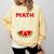 Math Watermelon Calculation Joke Teacher Student Comfort Colors Sweatshirt Butter