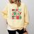 Be Merry Be Jolly Be Kind Merry Christmas Teacher Xmas PJs Comfort Colors Sweatshirt Butter