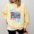 Middle School Is My Jam Cute Teacher Shirt 80's 90's Styl Comfort Colors Sweatshirt Butter