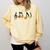 Music Notes Pumpkin Music Teacher Musician Fall Halloween Men Women Kids Comfort Colors Sweatshirt Butter