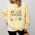 Music Teacher Music Sing Play Dance Choir Piano Comfort Colors Sweatshirt Butter