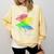 Nerdy Darwin's Finches Evolution Science Biology Teacher Comfort Colors Sweatshirt Butter