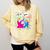 Nerdy Pythagoras Fighting Over C Squared Math Teacher Comfort Colors Sweatshirt Butter