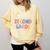 Oh Hey Second Grade First Day Of Teacher Girls Boys Kids Comfort Colors Sweatshirt Butter