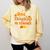 One Thankful PE Teacher Thanksgiving Fall Autumn Groovy Comfort Colors Sweatshirt Butter One Thankful PE Teacher Thanksgiving Fall Autumn Groovy Comfort Colors Sweatshirt Butter