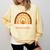 One Thankful Science Teacher Rainbow Boho Fall Thanksgiving Comfort Colors Sweatshirt Butter
