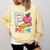 P Is For Pre K Teacher Student Pencil Apple Back To School Comfort Colors Sweatshirt Butter