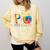 P Is For Preschool Tie Dye Back To School Teacher Men Women Girls Kids Comfort Colors Sweatshirt Butter