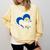 Para Heart Teacher Paraprofessional School Appreciation Comfort Colors Sweatshirt Butter Para Heart Teacher Paraprofessional School Appreciation Comfort Colors Sweatshirt Butter