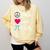 Peace Love Math Maths Teacher Pi Symbol Men Women Comfort Colors Sweatshirt Butter