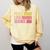 Peace Love Science Lovers Math Chemistry Teacher Comfort Colors Sweatshirt Butter