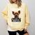 Personal Stalker I'Ll Follow You Wherever You Go Yorkie Comfort Colors Sweatshirt Butter