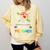 Pirate Teacher Halloween Skull Adult Comfort Colors Sweatshirt Butter