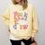 Pre-K Boo Crew Pre-K Teacher Student Kids Halloween Comfort Colors Sweatshirt Butter