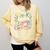 Pre-K Crayons & Curiosity Preschool Teachers Life Tie Dye Comfort Colors Sweatshirt Butter Pre-K Crayons & Curiosity Preschool Teachers Life Tie Dye Comfort Colors Sweatshirt Butter