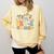 Pre-k Teacher Appreciation Teaching Wildflowers Comfort Colors Sweatshirt Butter