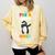 Pre-K Vibes Only Penguin Teachers Kids Back To School Comfort Colors Sweatshirt Butter