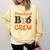 Preschool Boo Crew Halloween Teachers Students Costume Comfort Colors Sweatshirt Butter