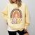 Preschool Crew Cute Leopard Rainbow Back To School Teachers Comfort Colors Sweatshirt Butter Preschool Crew Cute Leopard Rainbow Back To School Teachers Comfort Colors Sweatshirt Butter