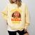 Preschool Gobble Squad Cute Turkey Thanksgiving Teacher Comfort Colors Sweatshirt Butter