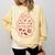Preschool Pre-K Is My Jam Strawberry Girl Teacher Kids Comfort Colors Sweatshirt Butter