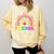 Preschool Rainbow Girls Boys Kids Teacher Back To School Comfort Colors Sweatshirt Butter Preschool Rainbow Girls Boys Kids Teacher Back To School Comfort Colors Sweatshirt Butter
