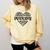 Principal Heart Life School Principal Teacher Appreciation Comfort Colors Sweatshirt Butter