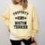 Property Of Boston Terrier Boston Terrier Shirt Comfort Colors Sweatshirt Butter