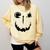 Pumpkin Artist Halloween Art Teacher Comfort Colors Sweatshirt Butter