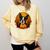 Pumpkin Boston Terrier Costume On Boston Terrier Halloween Comfort Colors Sweatshirt Butter