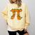 Pumpkin Pi Math Teacher Halloween Costume Geometry Comfort Colors Sweatshirt Butter