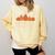 Que Pasa Calabaza Spanish Teacher Bilingual Pumpkin Women Comfort Colors Sweatshirt Butter