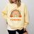 Rainbow I Teach The Cutest Pumpkins Kindergarten Teacher Men Women Comfort Colors Sweatshirt Butter Rainbow I Teach The Cutest Pumpkins Kindergarten Teacher Men Women Comfort Colors Sweatshirt Butter