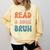 Read A Book Bruh English Teacher Reading Literature Comfort Colors Sweatshirt Butter