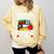 Retired But Forever a Teacher At Heart Teacher Retirement Comfort Colors Sweatshirt Butter