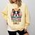 Retro Boston Terrier Dad Comfort Colors Sweatshirt Butter