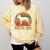 Retro Boston Terrier Dad Dog Owner Pet Bostie Father Comfort Colors Sweatshirt Butter