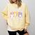 Retro Are You Fall O Ween Directions Teacher Halloween Ghost Comfort Colors Sweatshirt Butter