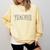 Retro Floral Agriculture Teacher Farmer AG Teacher Team Crew Comfort Colors Sweatshirt Butter Retro Floral Agriculture Teacher Farmer AG Teacher Team Crew Comfort Colors Sweatshirt Butter