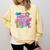 Retro Physical Education Vibes Gym Teacher Phys Ed Teacher Comfort Colors Sweatshirt Butter