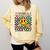 Retro Special Education Squad Groovy Dream Team Teacher Comfort Colors Sweatshirt Butter