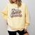 Retro Sunset Fifth Grade Teacher & Student Back To School Comfort Colors Sweatshirt Butter Retro Sunset Fifth Grade Teacher & Student Back To School Comfort Colors Sweatshirt Butter