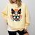 Retro Sunset Sunglasses Boston Terrier Boston Bull Bostie Comfort Colors Sweatshirt Butter