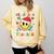Santas Favorite Teacher Retro Groovy Smile Face Christmas Comfort Colors Sweatshirt Butter Santas Favorite Teacher Retro Groovy Smile Face Christmas Comfort Colors Sweatshirt Butter