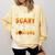 This Is My Scary Math Teacher Costume Halloween Comfort Colors Sweatshirt Butter