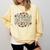 School Psychologist Psychology Teacher Appreciation Comfort Colors Sweatshirt Butter