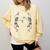 Science Teacher Dancing Skeleton Halloween Chemist Scientist Comfort Colors Sweatshirt Butter