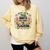 These Boots Are Made Teaching Western Cowboy Teacher Comfort Colors Sweatshirt Butter